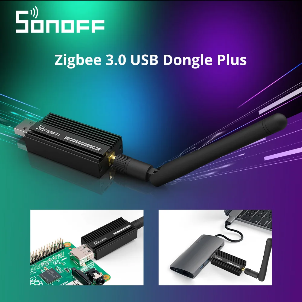 SONOFF ZB Dongle-E Zigbee 3.0 USB Dongle Plus Universal Gateway in ZHA OpenHAB Zigbee2MQTT Support Linux Ubuntu Raspbian macOS