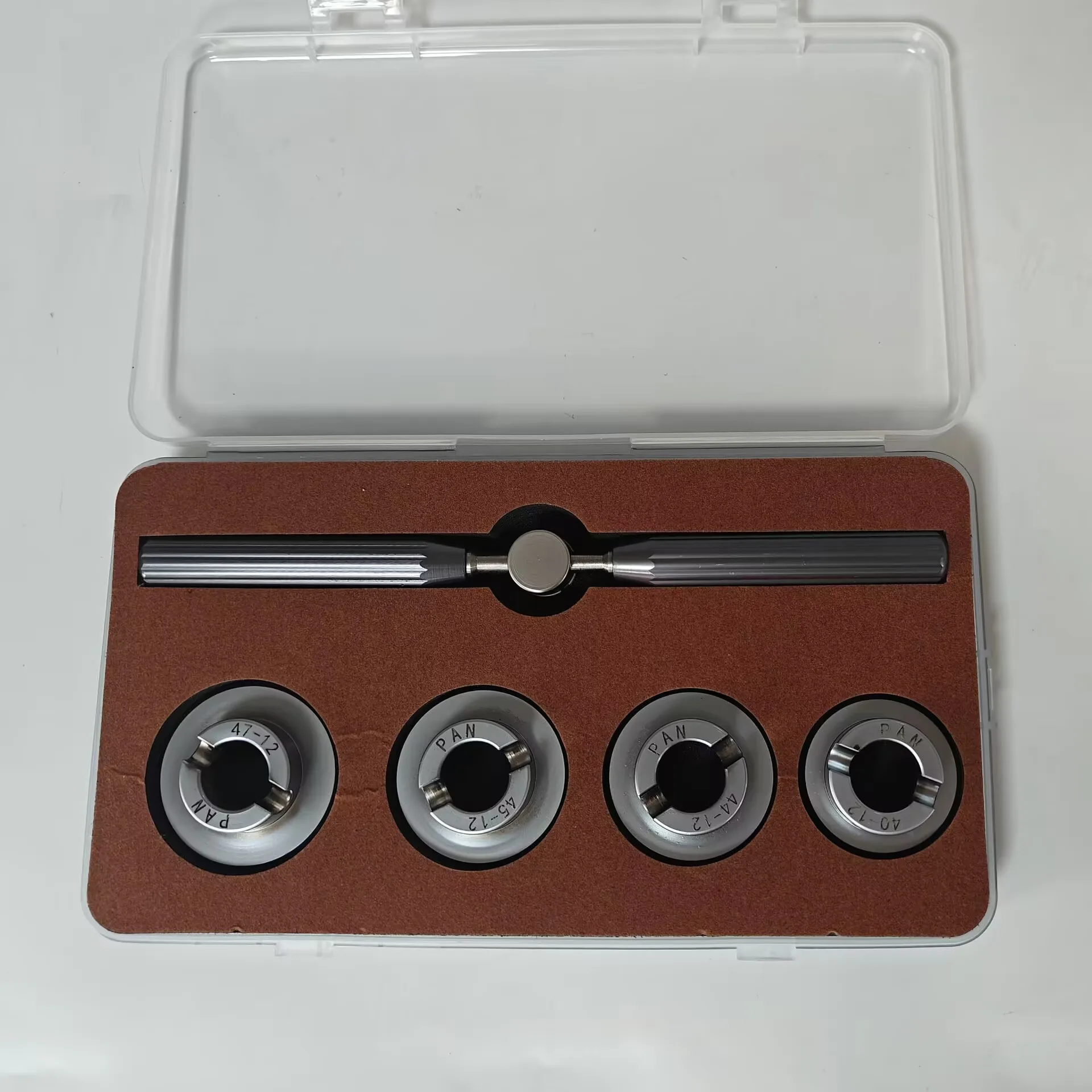 repair outfit Professional Watch Back Cover Remover with Various Size Dies for Repai