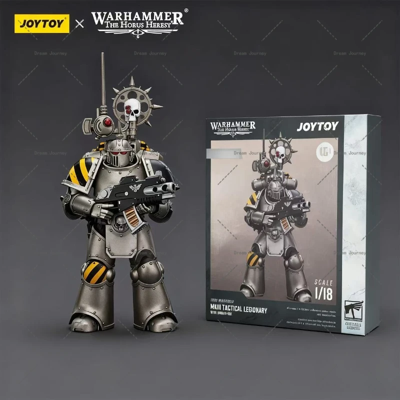 

В наличии JOYTOYWarhammer 40k 1/18 MKIII Tactical Legionary с Nuncio-vox Action Doll Коллекция игрушек