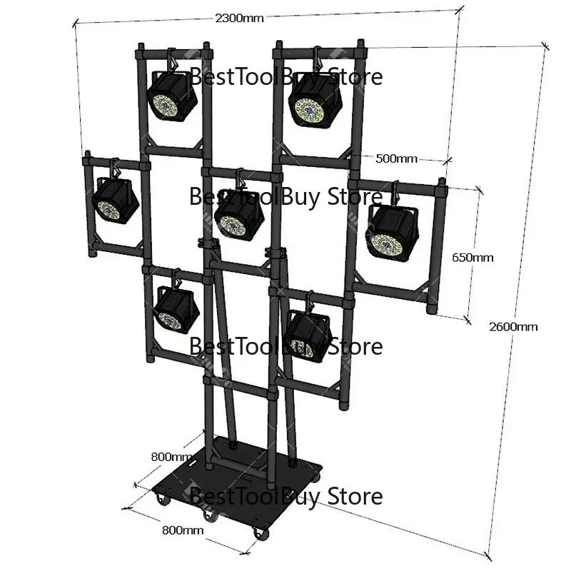 

high-quality easy-frame lighting drop modularity