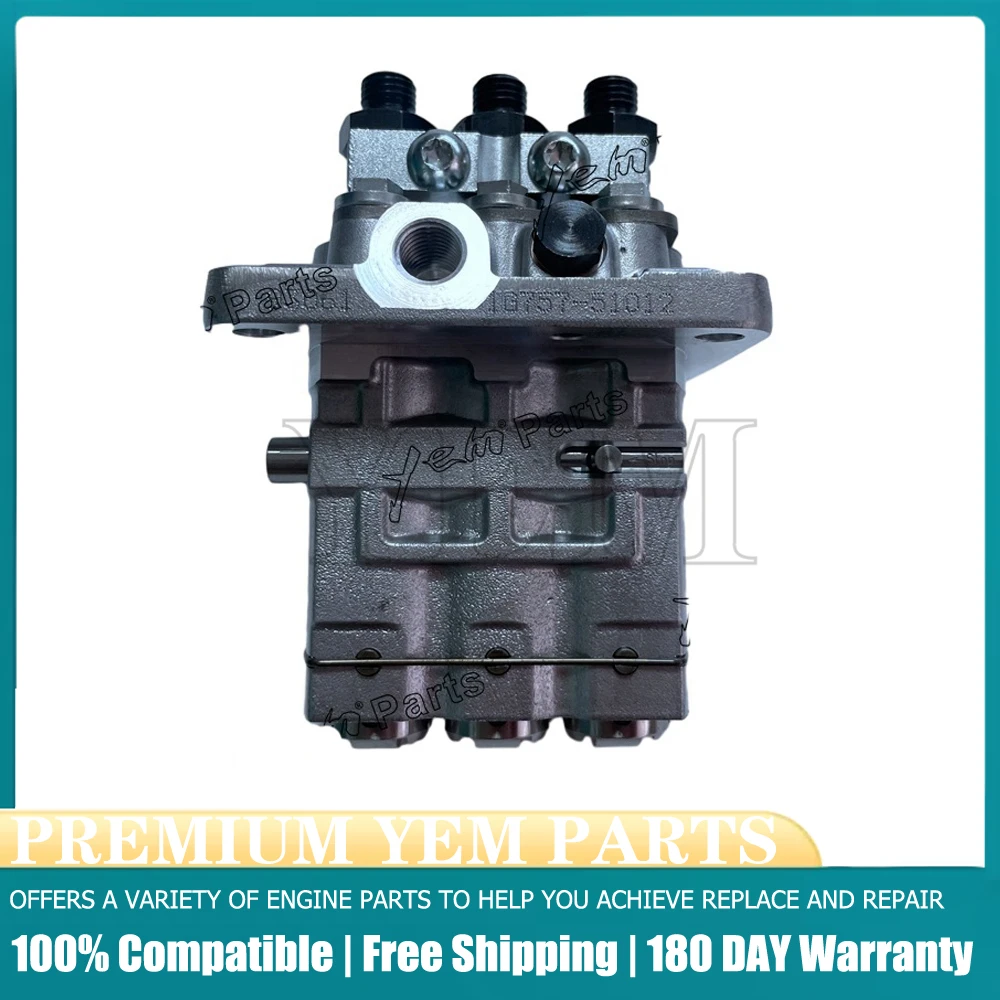 

New Genuine D1703 Fuel injection Pump Rotor 1G757-51012 14111-42410 1G896-51320 1G896-96650 for Kubota Diesel Engine