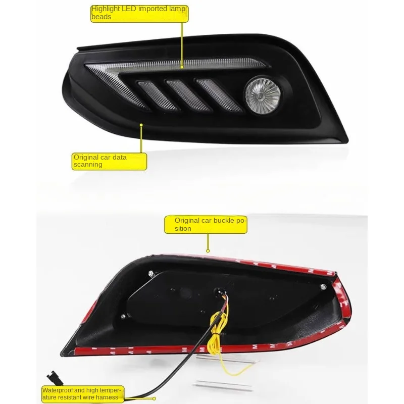 For Roewe Ei5 / MG 5 2019 2020 modified LED streamer turn light daytime running light front fog light assembly 618791948913