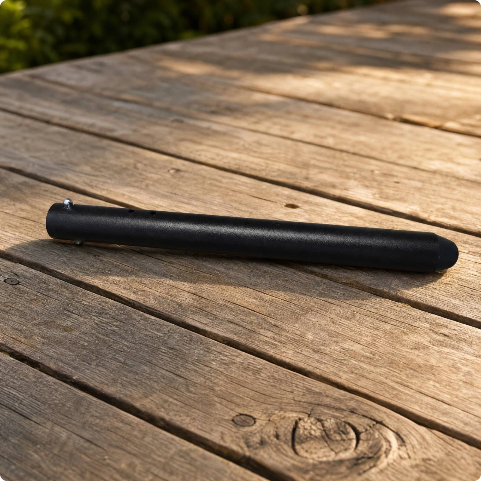 Patio Umbrella Center Pole with Positioning Holes Wobblestable Garden Umbrella Replacement Center Pole Long-Lasting