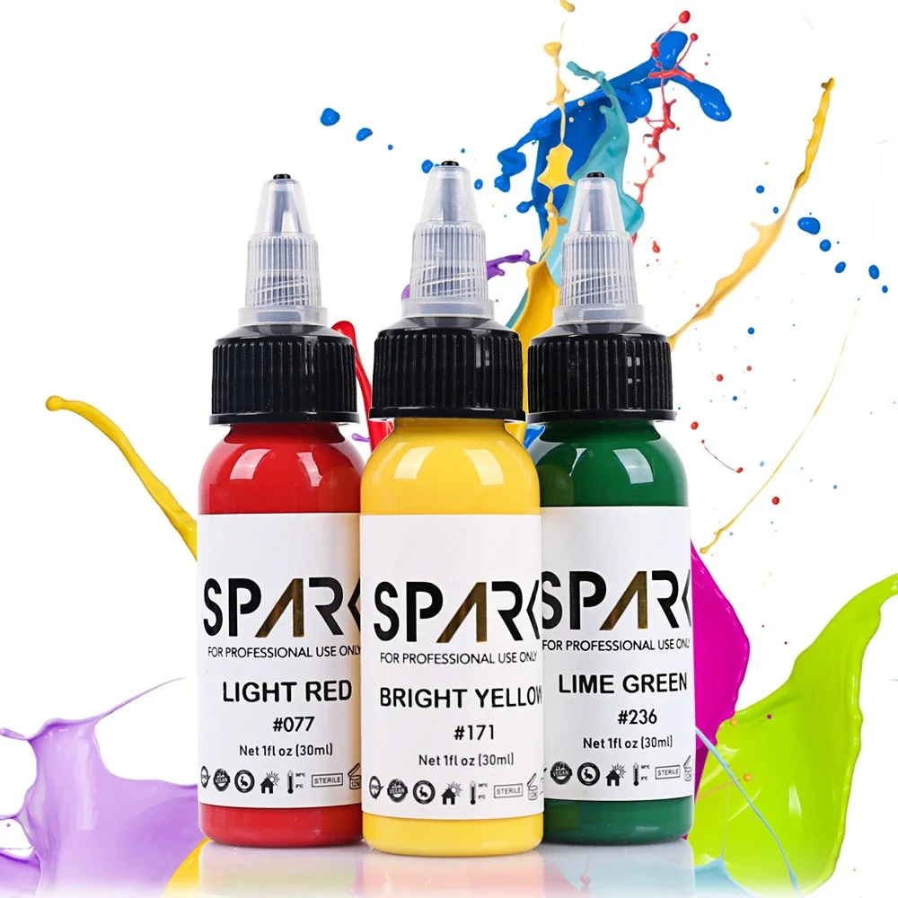 50 Colors 30ml Tattoo Inks Professional Permanent Natural Plant Microblading Tattoo Body Art Makeup Pigment Tattoo Accessory New