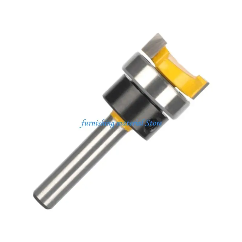 Y5GD Easy to Operate Ball Bearing Double Edges Straight Milling Cutter 19.05mm for Comfortable Precise Trimming Woodworking
