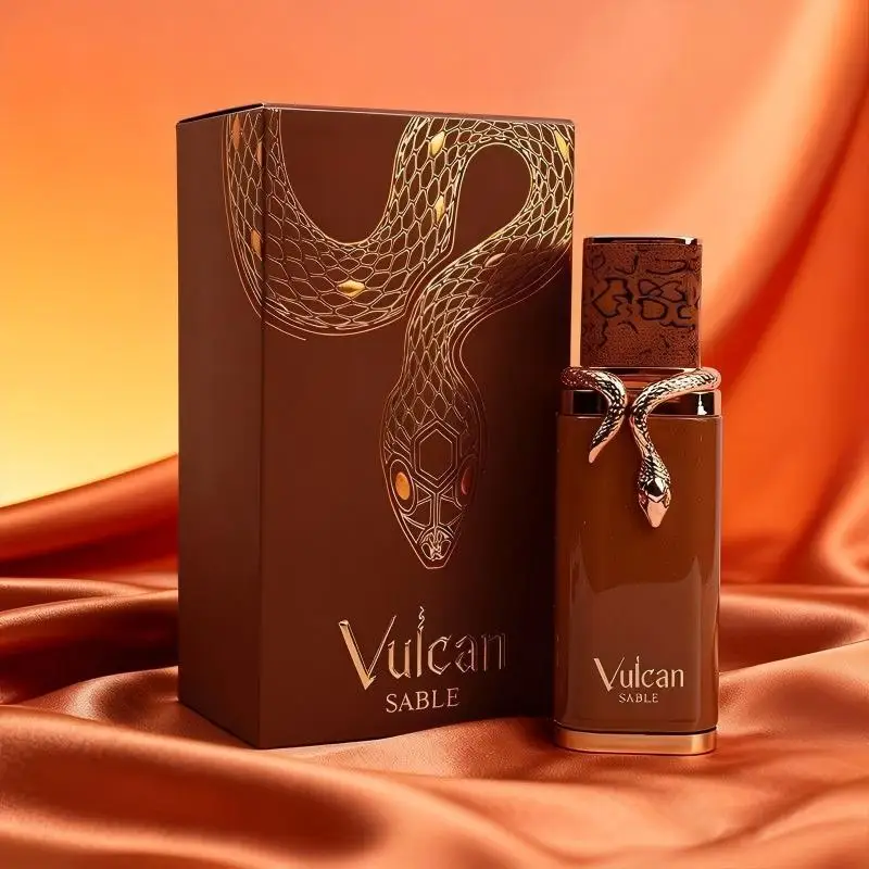 

Vulcan Sable Men's Eau de Parfum - Warm Amber & Woody Fragrance, Perfect Gift for Him