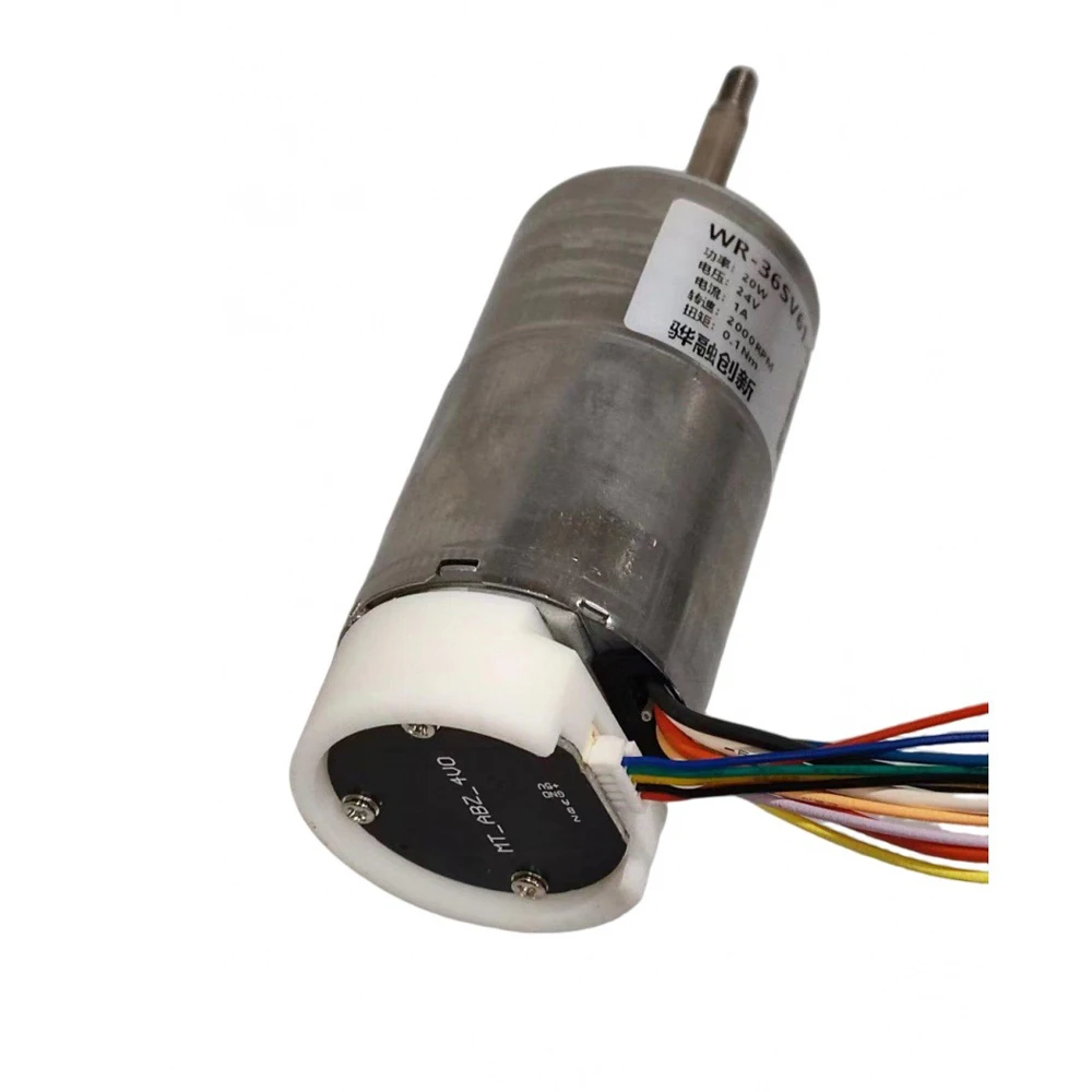 1pcs-bldc-dc-brushless-servo-motor-10w-24-48v-2000-4000rpm-3-phase-with-hall-sensor-1000cpr-abz-encoder