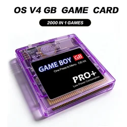 GBC Game Card Gameboy Card OS V4 2000 in 1 With 4GB TF Card Game Card For GB GBC GBA SP GBM GBP Game Consoles
