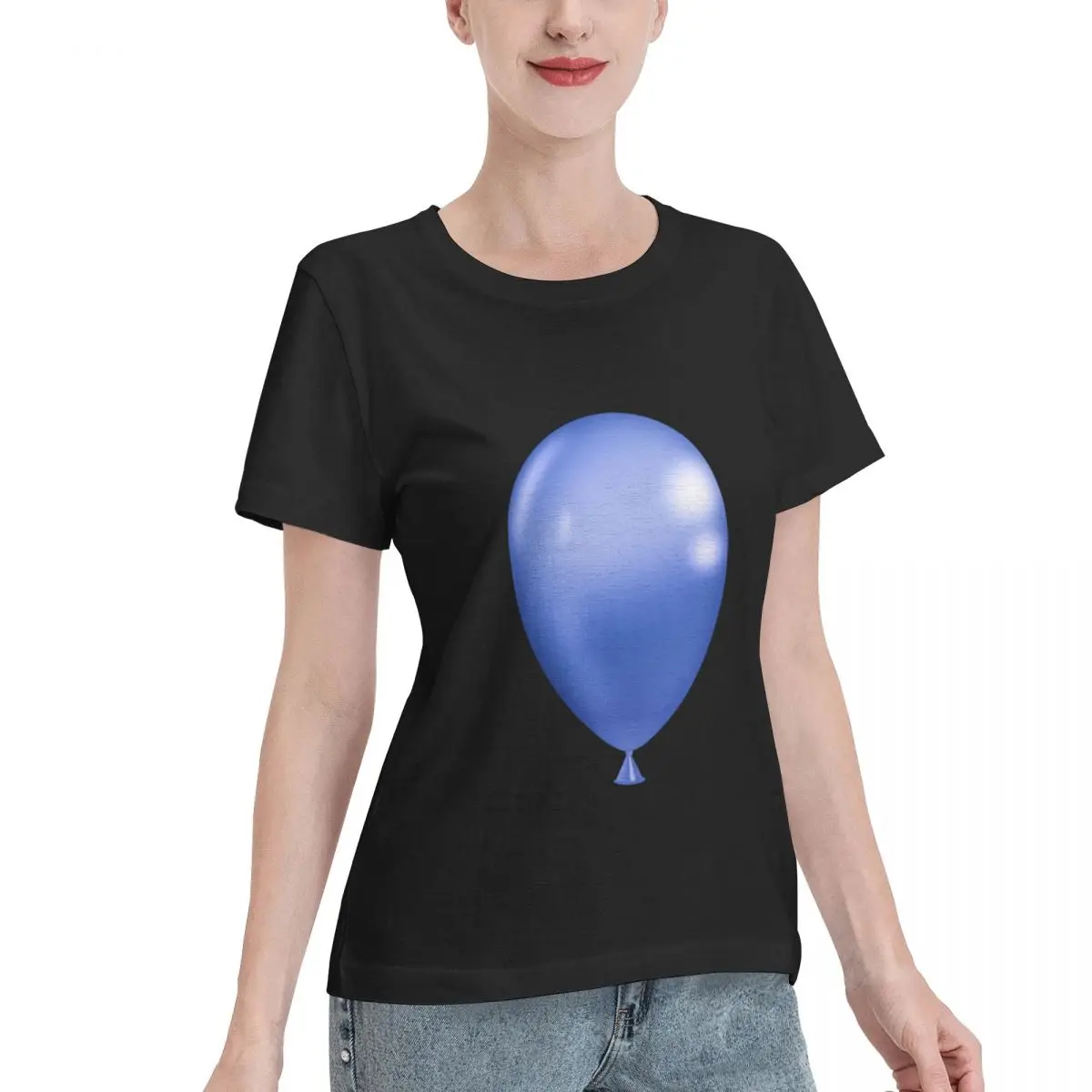 Discount Balloon Women's T-shirt Classic Daily Outdoor Casual Top