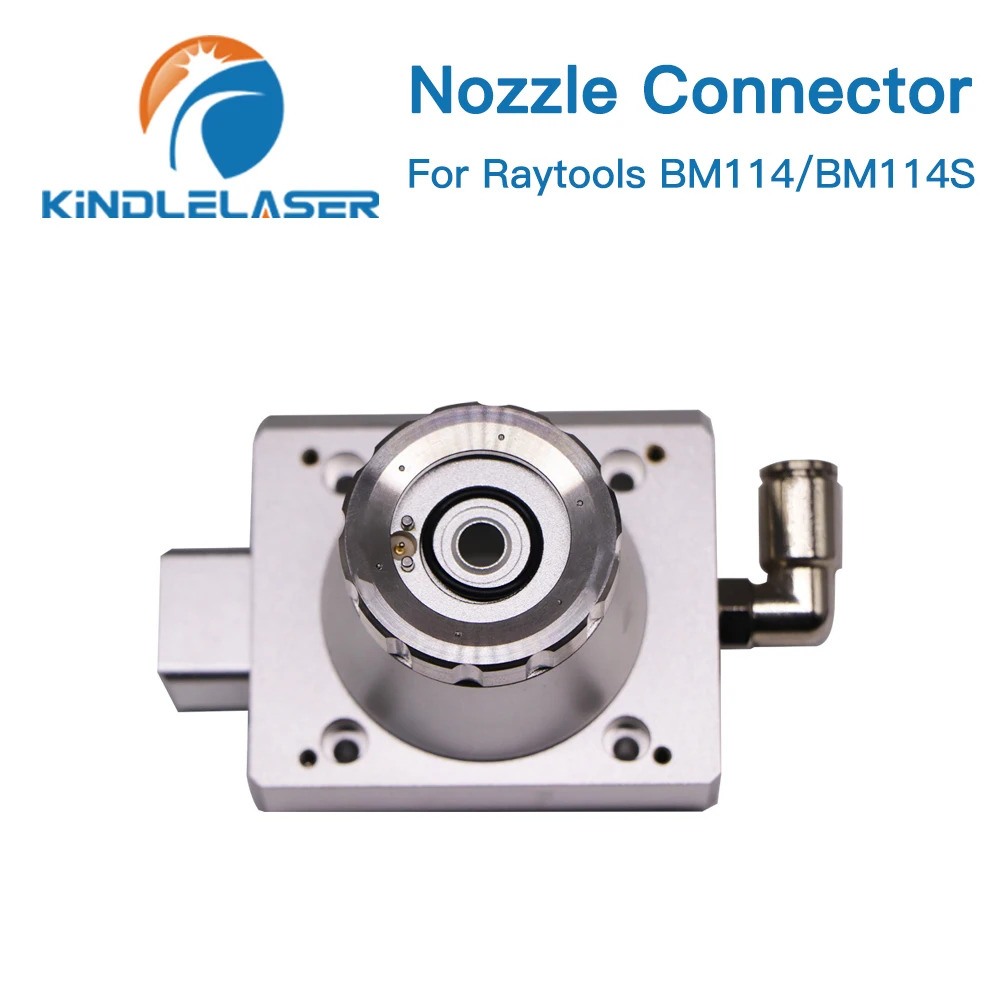 KINDLELASER Original BM114S Nozzle Connector Laser Cutting Head Nozzle Holder Capacitivit Sensor for Raytools Metal Cutting Head