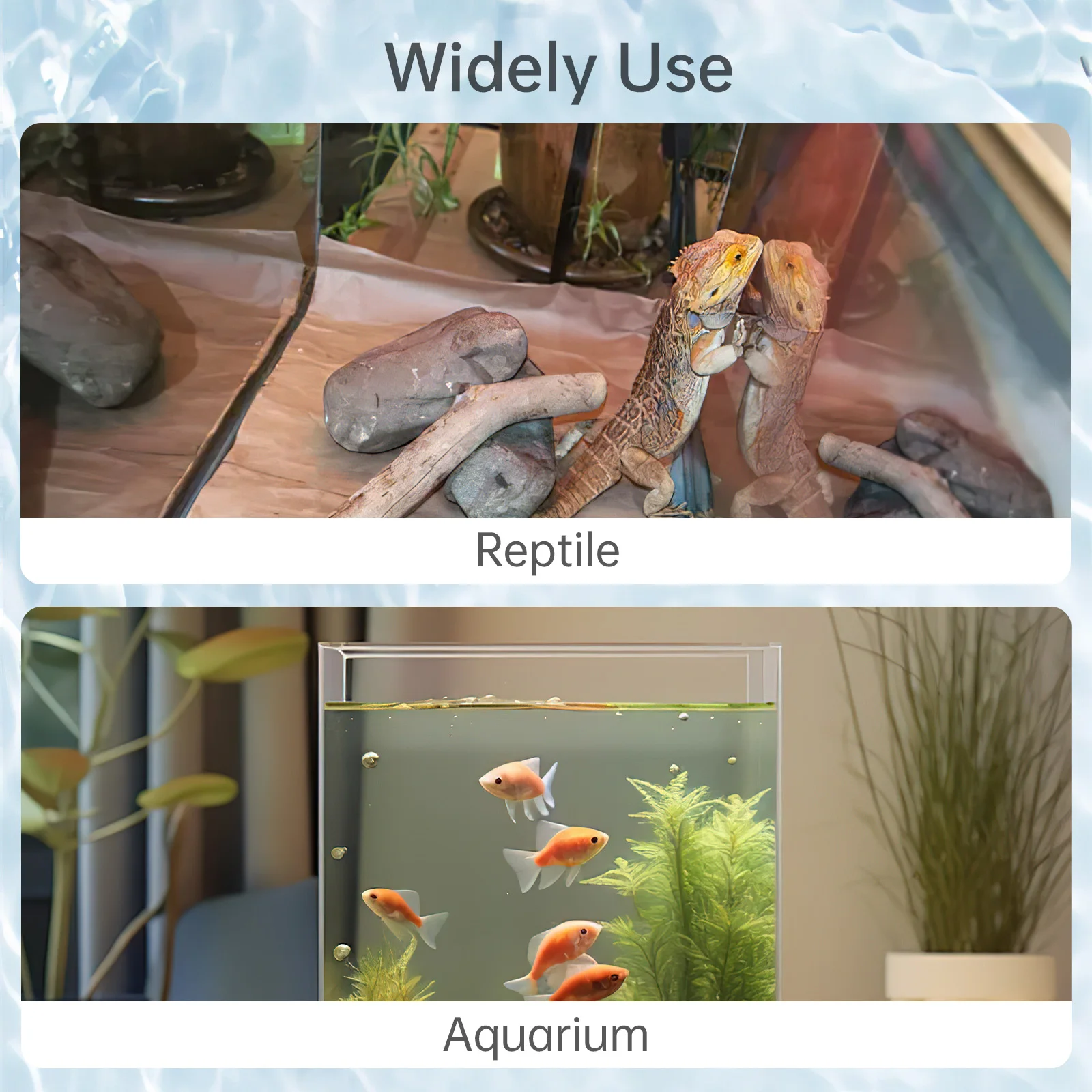 Kabelloses digitales Thermometer in Weiß/Grün/Schwarz mit Grad Celsius, Aquarium-Thermometer mit LED-Anzeige – Detail 5