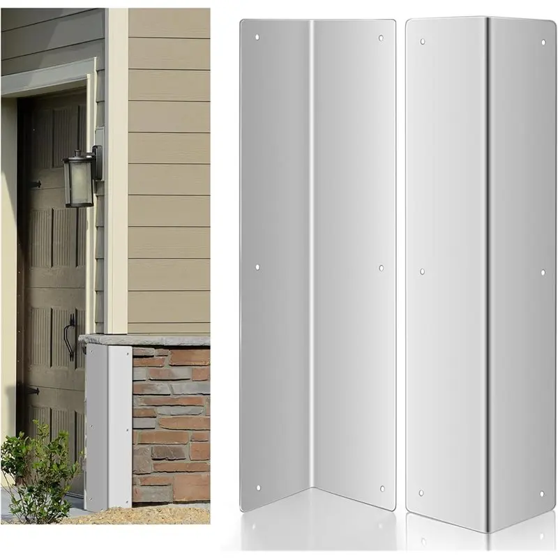 HRBAJ-معدن للفينيل Siding 89 ° واقيات زوايا من الفولاذ المقاوم للصدأ مكونة من قطعتين من شريط إزالة الأعشاب الضارة #3