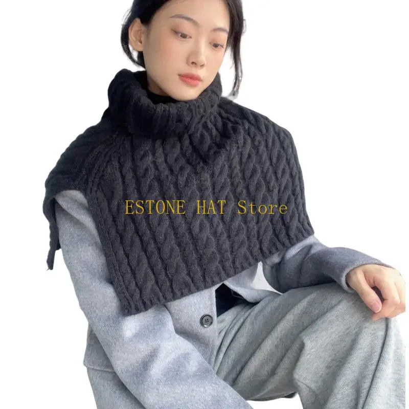 49MF Neckerchief وشاح الشتاء للرجال الطقس البارد شال شال