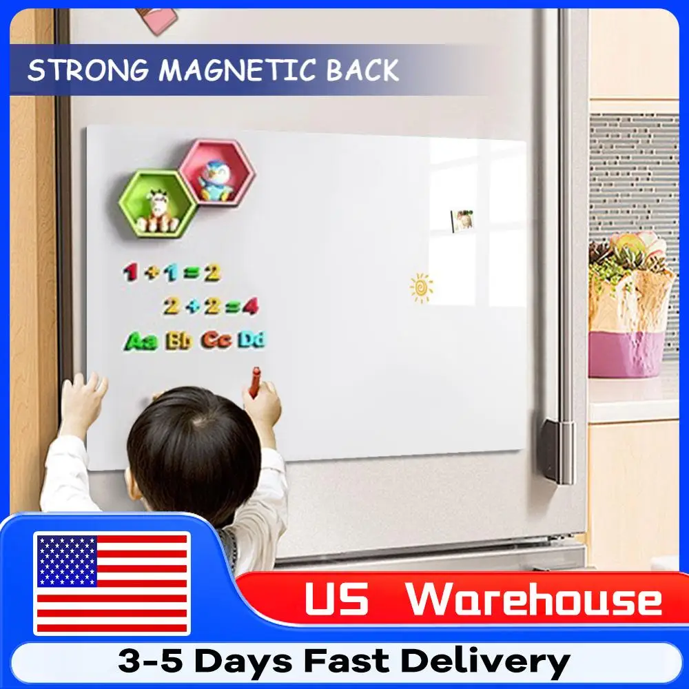 

Магнитная белая доска, наклейка, съемная сухая стираемая контактная бумага с маркером, магнитный ластик для обучения, офиса, домашнего использования