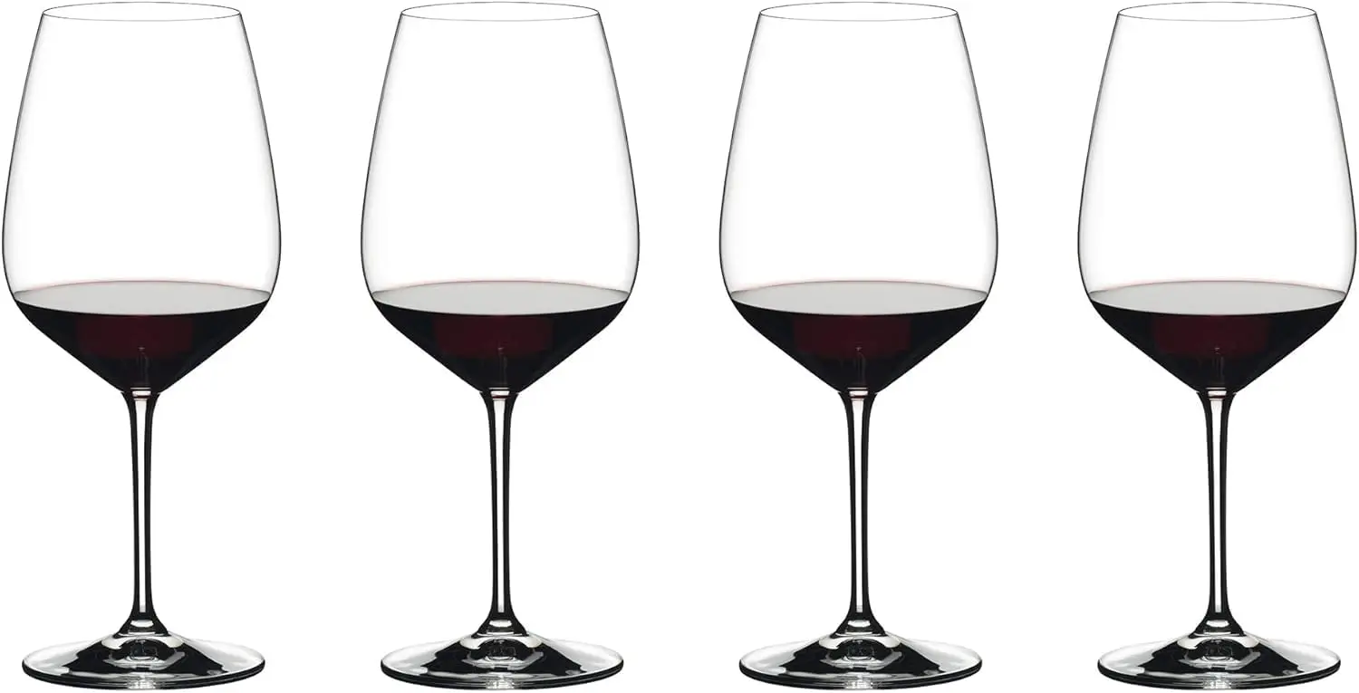 

Exclusive Vinum Extreme Set of 4 Wine Glasses, Red Wine, Ideal For Cabernet, Bourdeaux