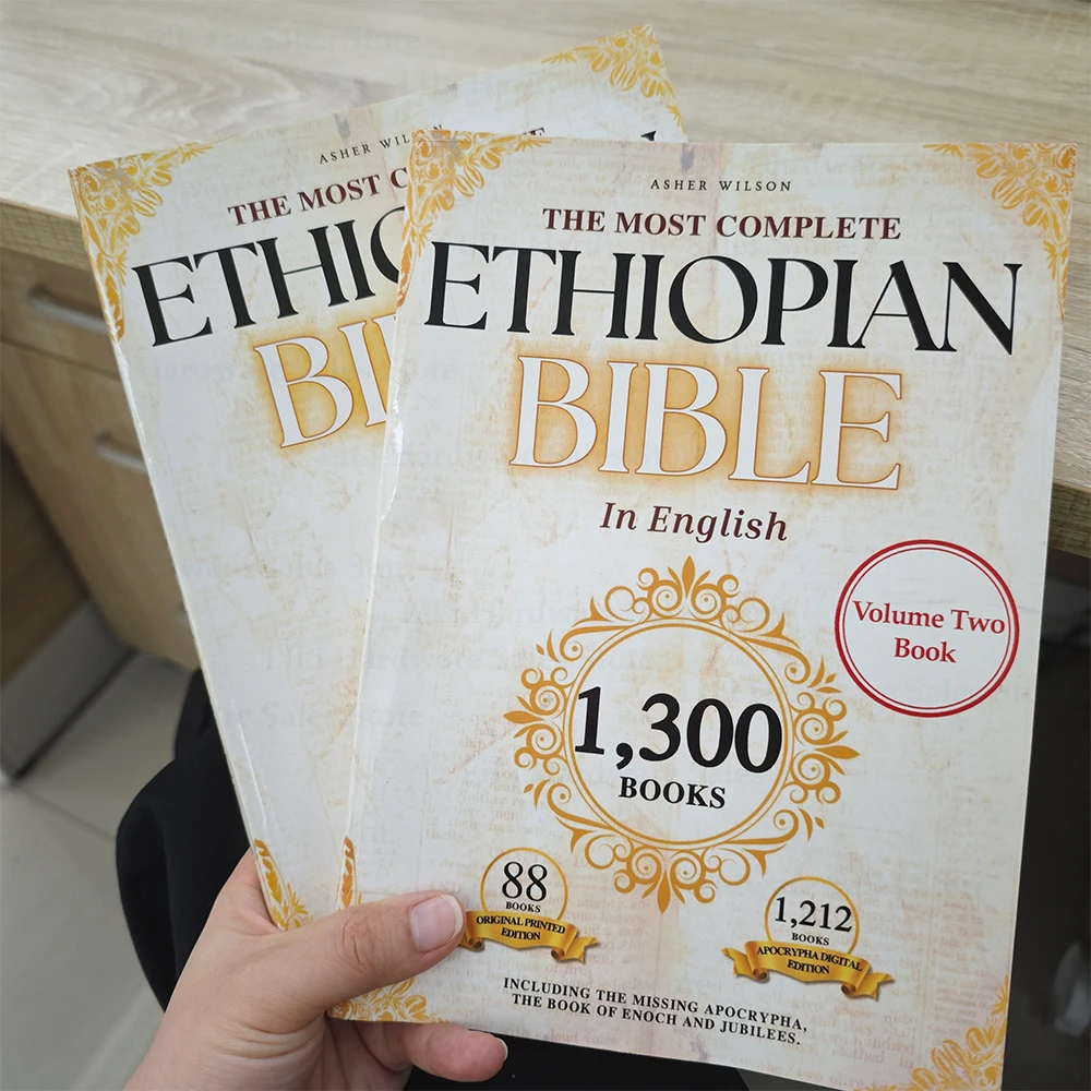 The Most Complete Ethiopian Bible in English by Asher Wilson – Contains 1,300 Books, Including 88 Omitted in Other Versions & th