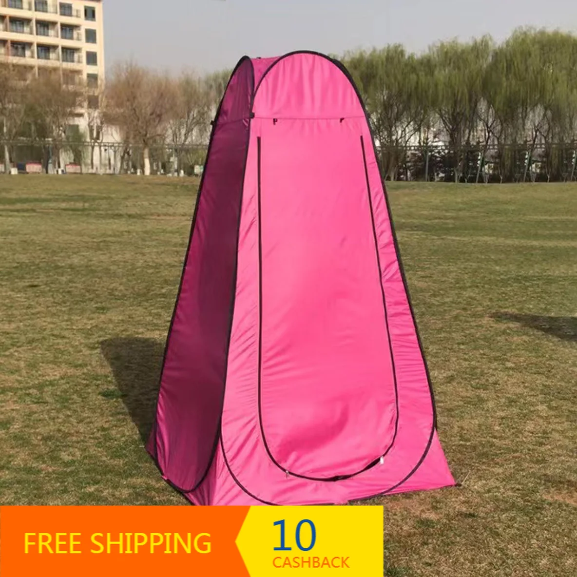 Popup Shower Toilet Tent Instant Ensuite Shelter Outdoor Camping Camper Trailer Clothes Changing Tent