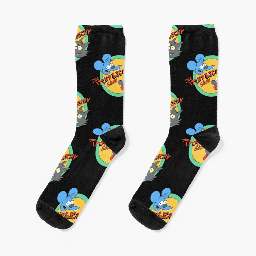 

The Itchy and scratchy Cartoons Socks Winter Man Socks Thick Socks