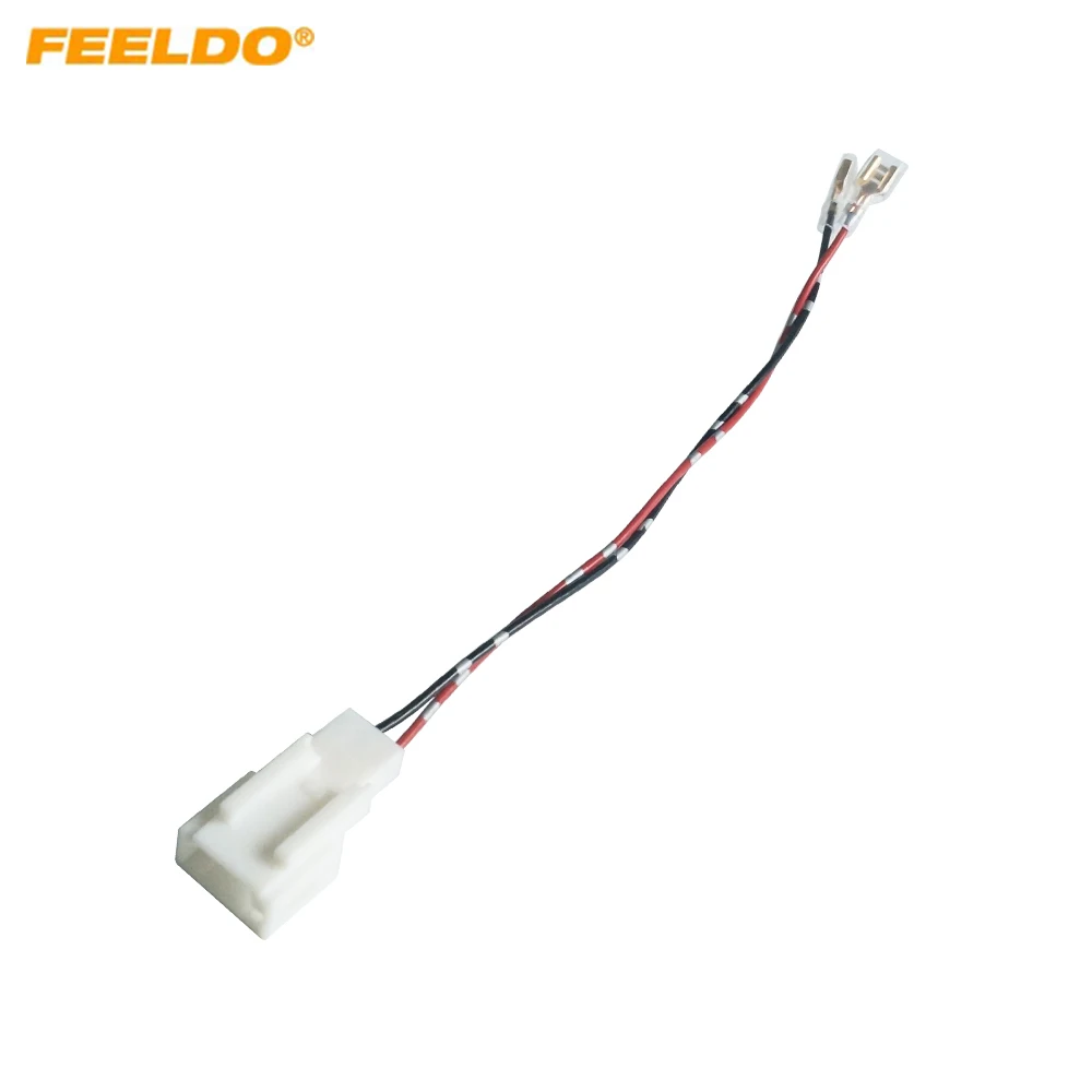 

FEELDO Car Speaker Adapter Connector Plug for Toyota Scion Mitsubishi Subaru Speakers Wire Wiring Harness Cable