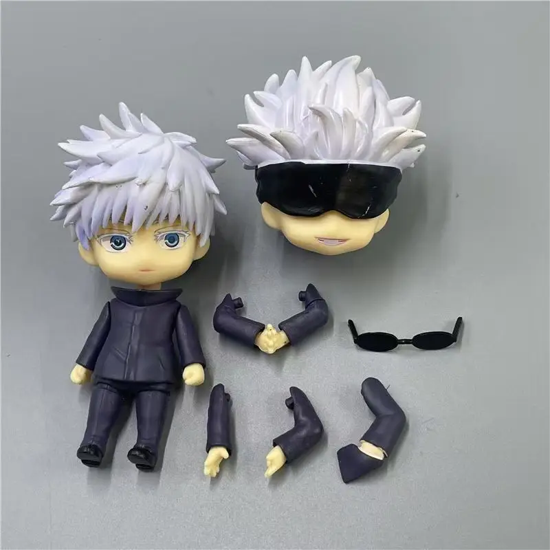 Anime Figures Satoru Gojo Figure Q Version Seishiro Figurine PVC Collectible Statue Birthday Gifts Toys