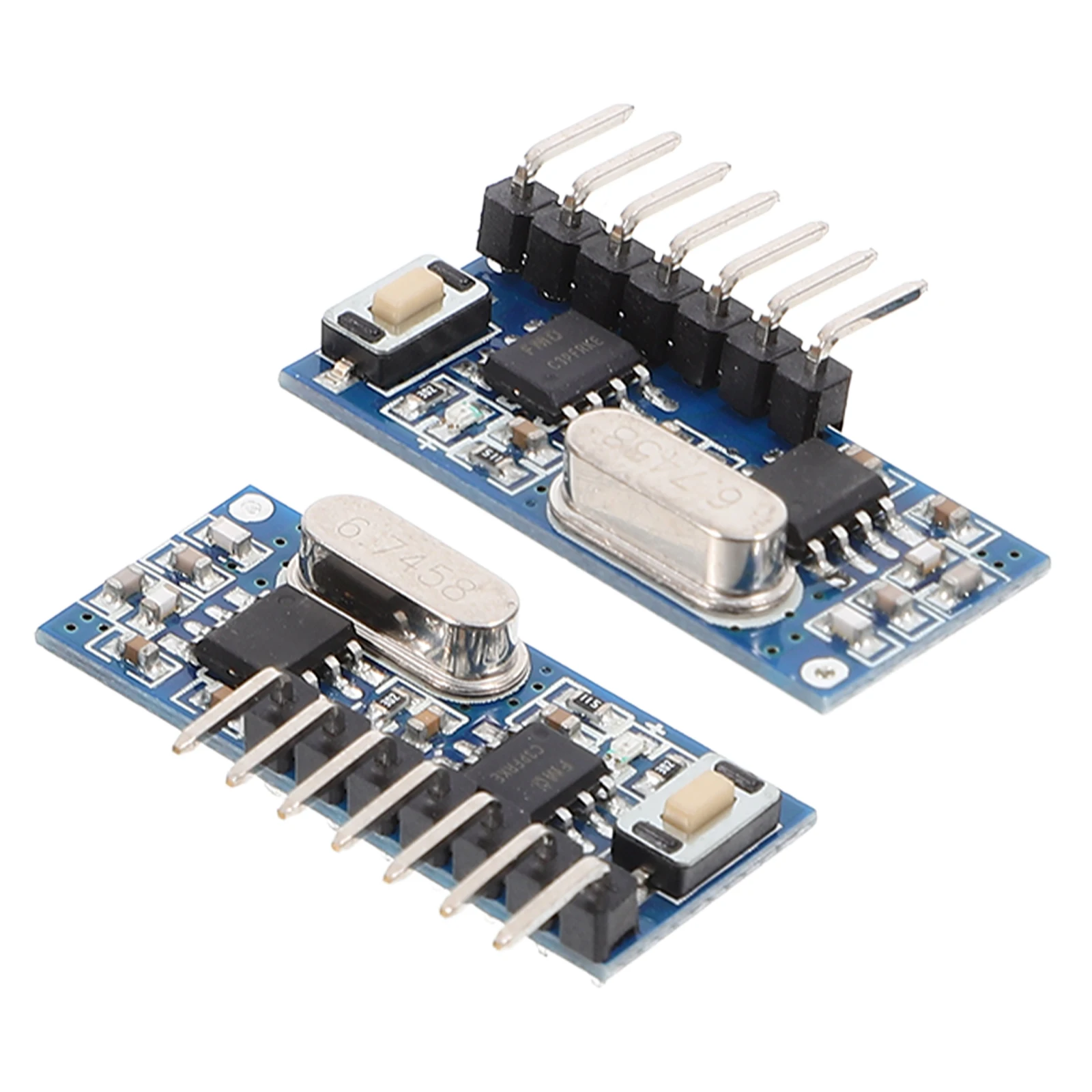 

2pcs Wireless Receiver High-Performance Transmission For Industry Small Transmitter Receiver Replacement Module Robot Link