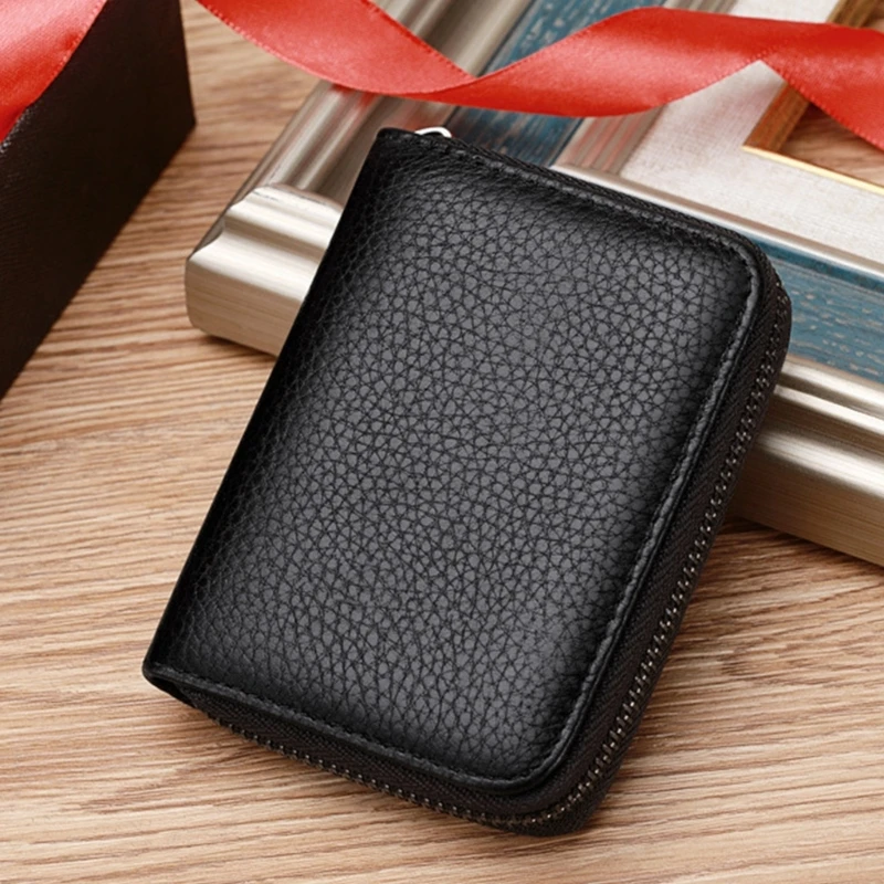 Secure and Spacious Card Holder with Large Capacity Coin Purse Protect Your Cards from Demagnetization