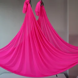 5m Aerial Yoga Hammock Fabric Yoga Swing Aerial Silks Anti-Gravity Body Building Fitness for GYM Home Outdoor Pilates Yoga Belt