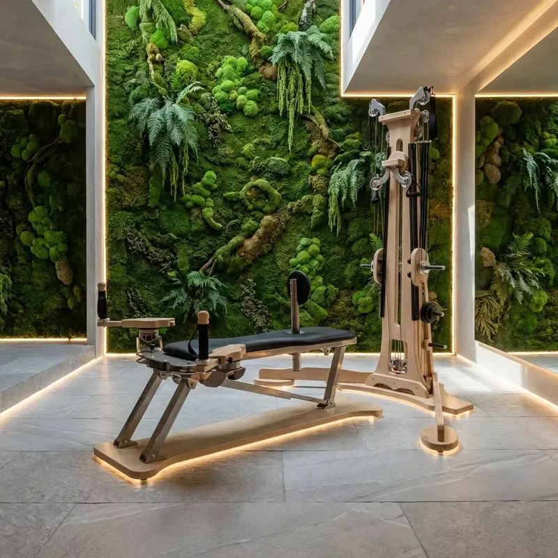 【CHIMU HOME】Professional Gyrotonic Trainer for Pilates Studio Fitness Training Use White Maple Wood Equipment