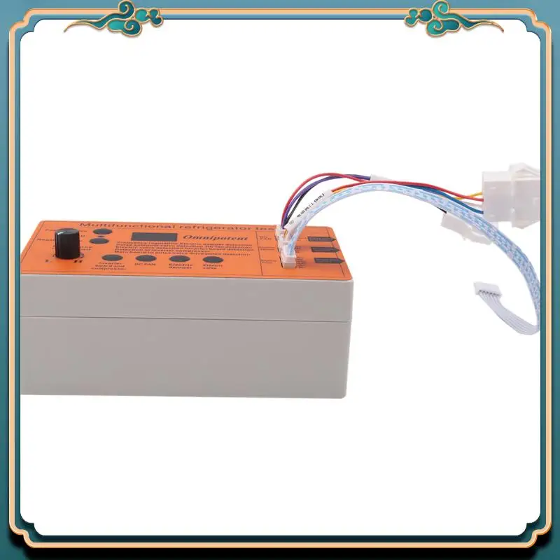 (جديد) - الثلاجة لوحة محول التردد ضاغط الملف اللولبي صمام مروحة باب الهواء صمام كهربائي اختبار خطأ أداة الملحقات