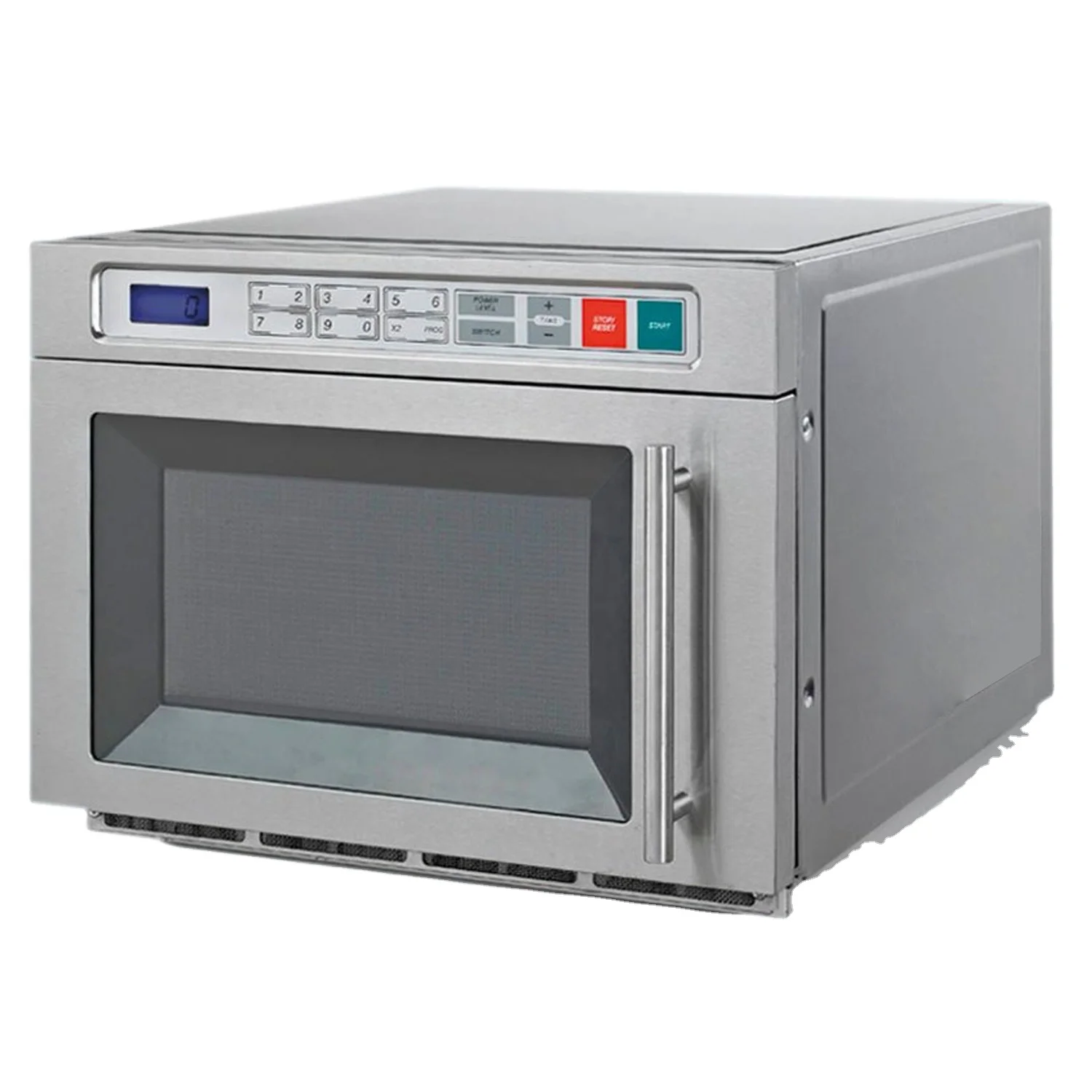 1800W Double Magnetrons Commercial Stainless Steel Inox Microwave Oven