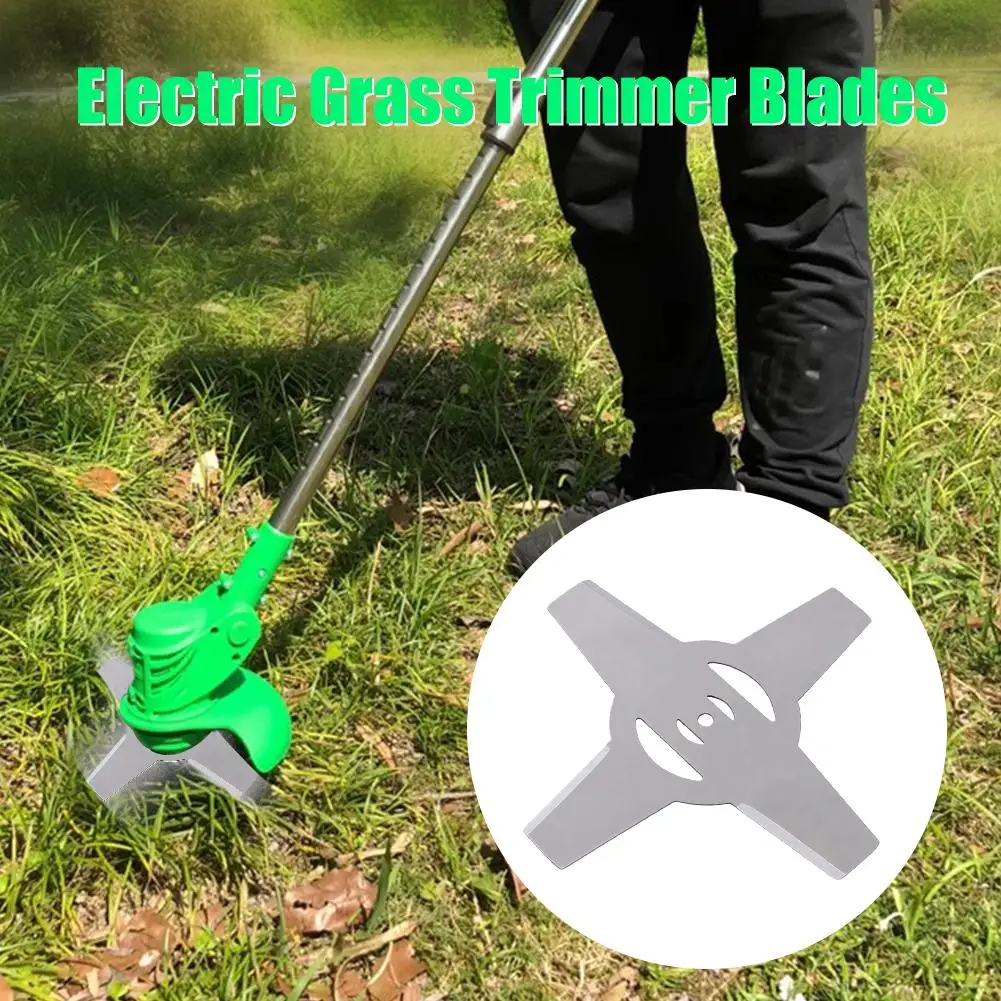 150mm Universal Metal Grass String Trimmer Brushcutter Head Blades 3/4T For Electric Lawn Mower Lawnmower Parts Gardening Tools