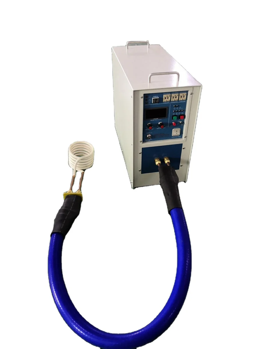 Handhold Induction Welding Machine High Frequency Induction Heater  with 1M Prolong Soft Cable Welding Brazing Copper Tube Pipe