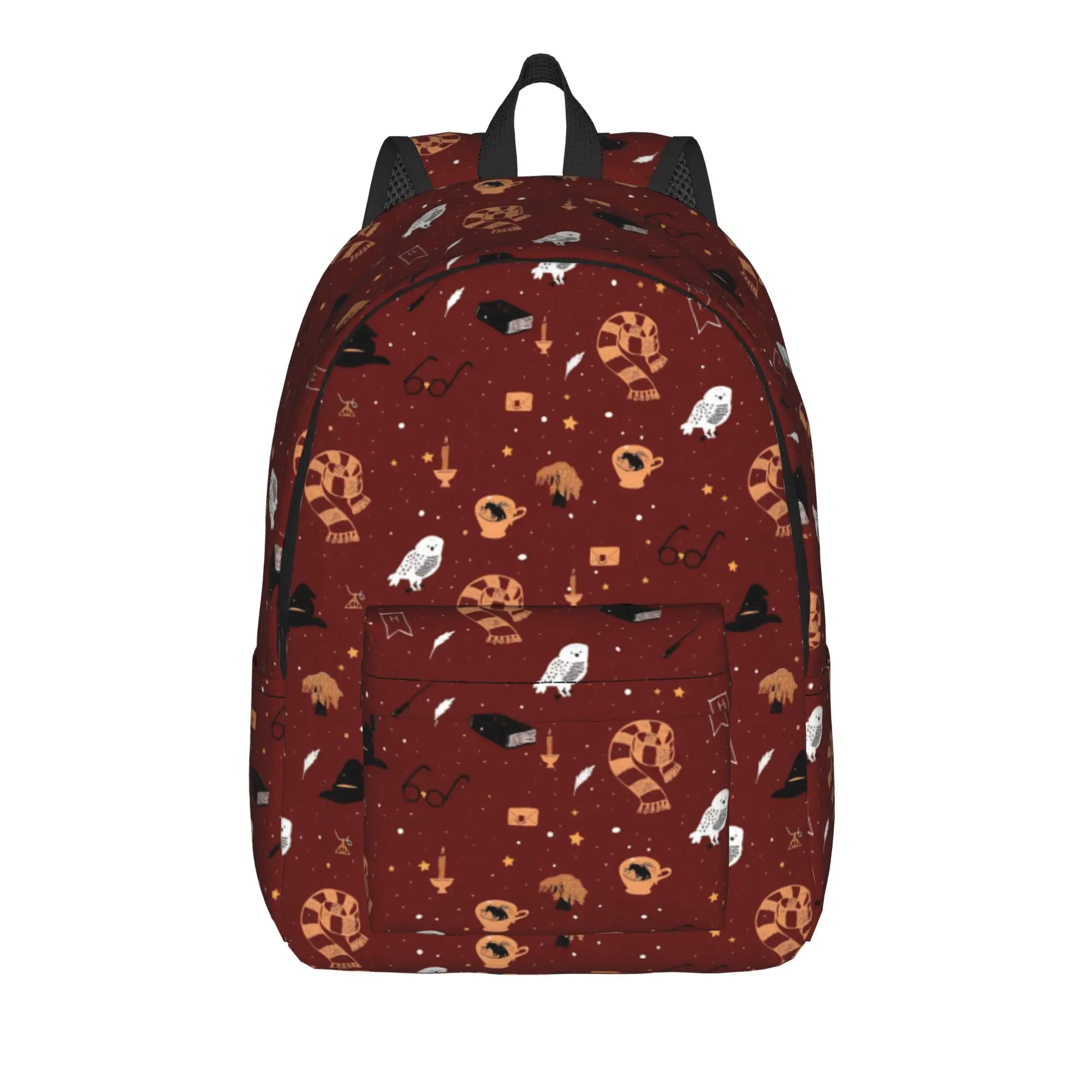 Cartoon Harries Magic World Backpack for Men Women Cool Student Business Daypack  Laptop Computer Canvas Bags Outdoor
