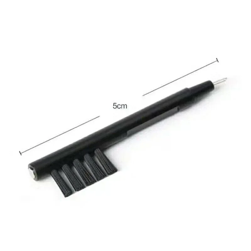 100 Pieces Hearing Aid Accessories Cleaning Brush U-shaped Hook To Adjust The Sound With Magnet Cleaning Brush 5/6/7 Holes