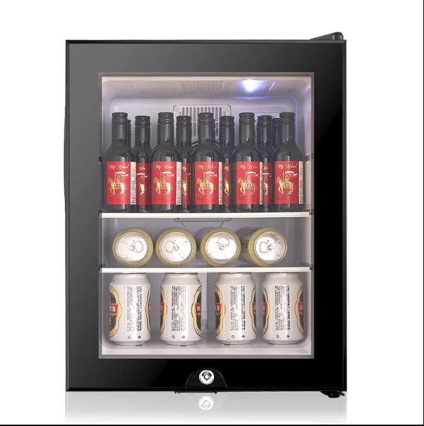 40L Black Frost-Free Electric Custom Plug Portable For Mini Bar Fridge For Hotel & Household Use - view 3
