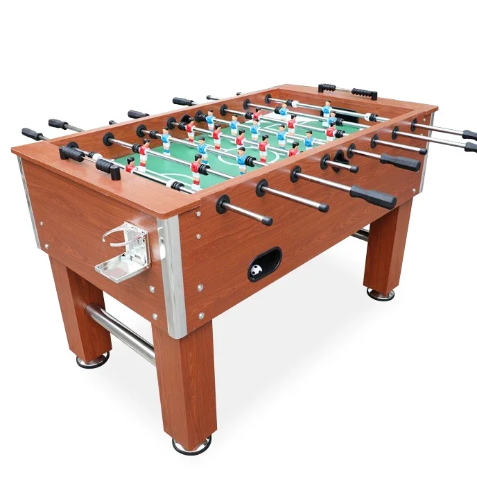 Popular Big Size 5FT Soccer Table Wooden Foosball Table  For Sale