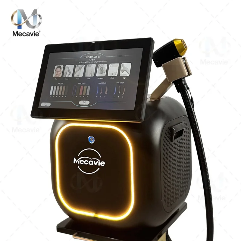

Diode Professional Laser Hair Removal Machine, Intelligent 4-Wavelength System, Painless Permanent Hair Reduction, Ice Cooling, Accurately Matches All Skin Types, Salon-Grade Beauty Equipment, Fast 3-5 Days Delivery & 2-Year Quality Guarantee, CE RoHS