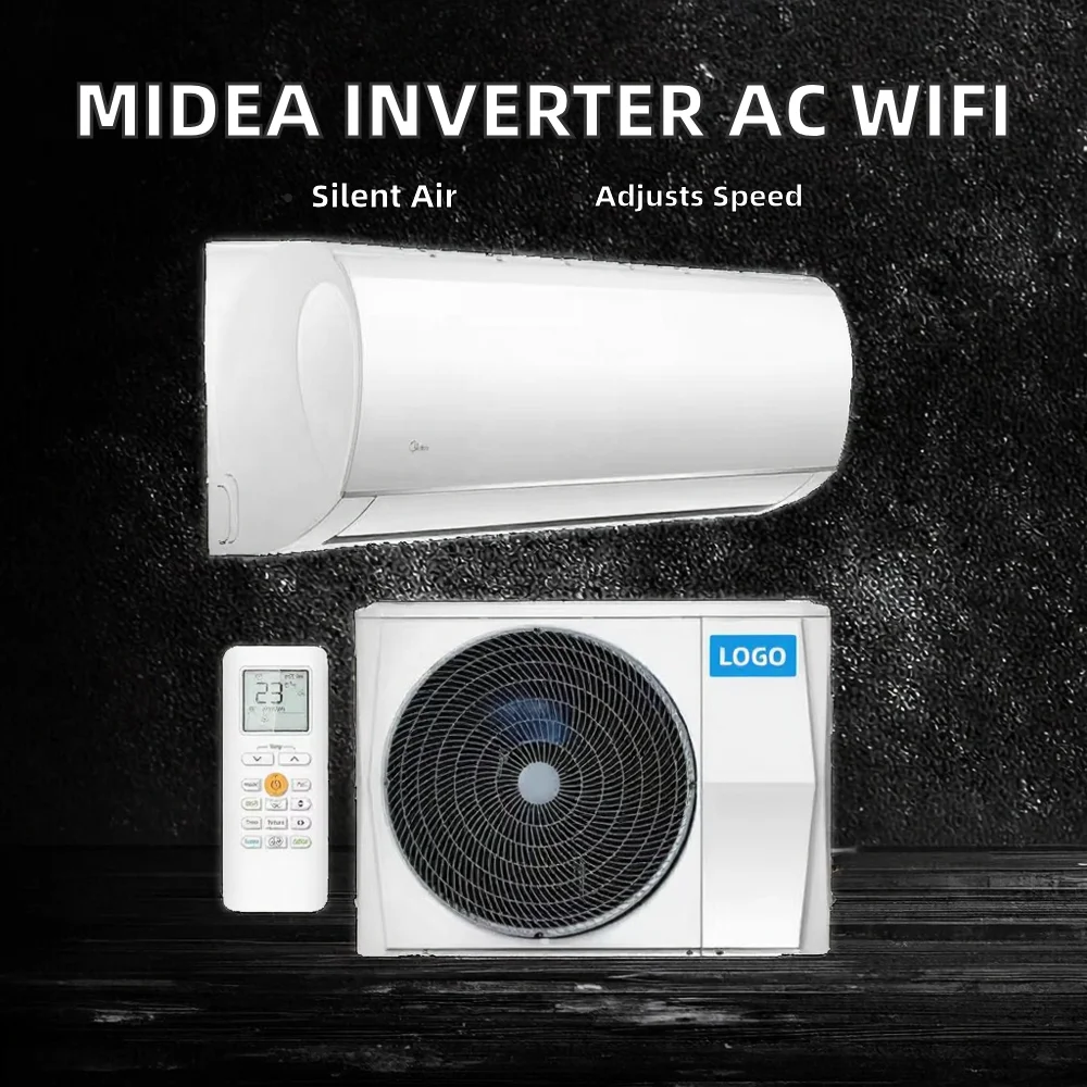 12000BTU Inverter Split Air Conditioner R32 Class A+ Smart Quiet AC Cooling Heating