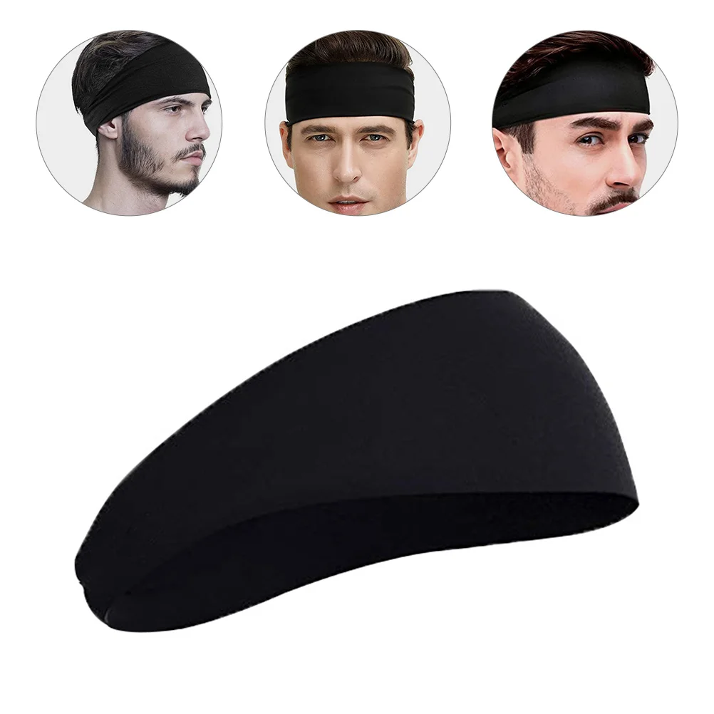 

Sports Sweat Bandana Elastic Headband Mens Sweatbands for Nonslip Headbands Running