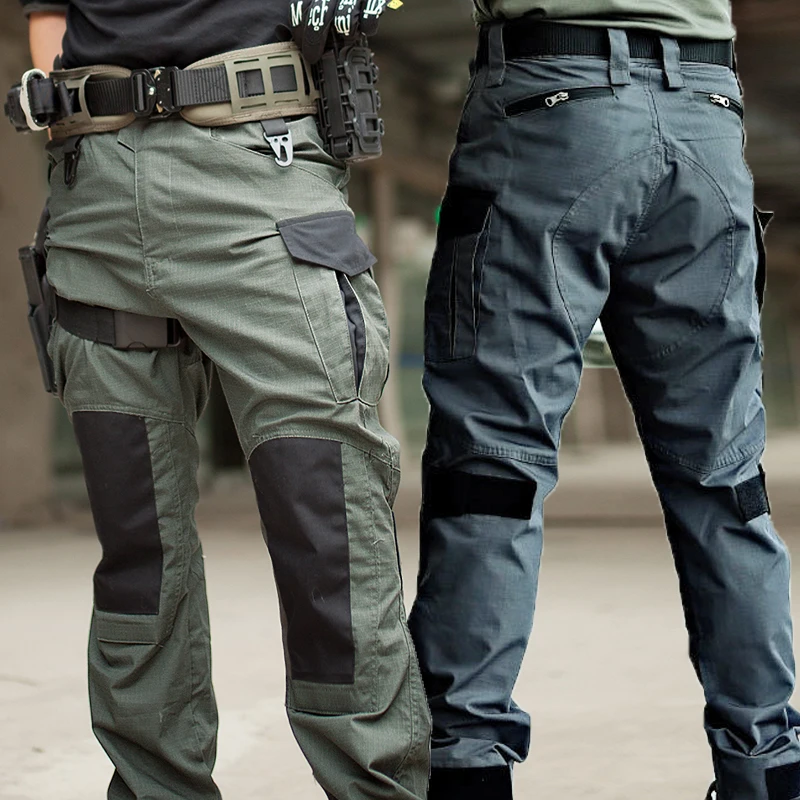 

New Tactical Straight Leg Commuter Pants Men's Cuffed Workwear Functional Samurai Artistic F Pants Faion Urban Sle