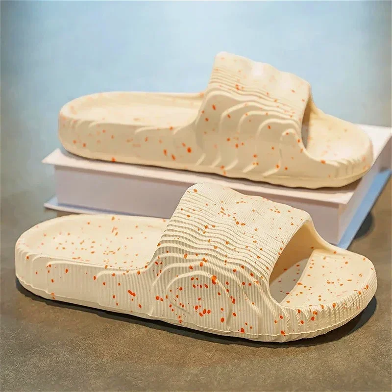 2025 EVA Soft-Soled Home Slippers, Summer Couple Anti-Slip Indoor Bathroom Slippers, Sandals