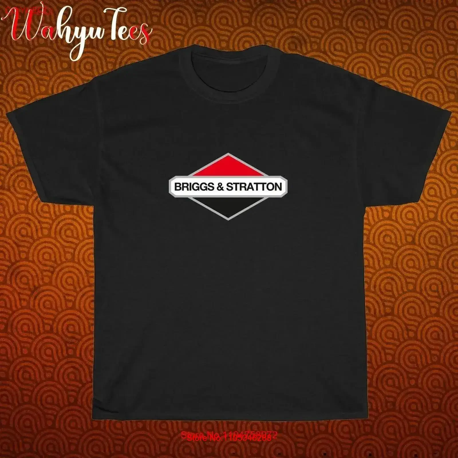 Neues Briggs Stratton Logo T-Shirt in Schwarz, Grau, Marineblau, Weiß, Größen S bis 5XL, Vintage-Look, Streetwear, lässig, leicht dehnbar, Vintage-Stil.