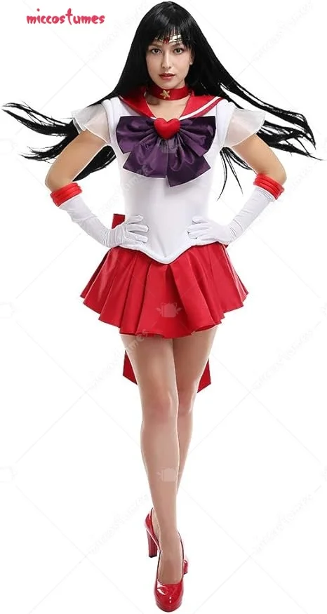 

Miccostumes Women's Sailor Cosplay Costume SuperS Version Halloween Cosplay Costumes