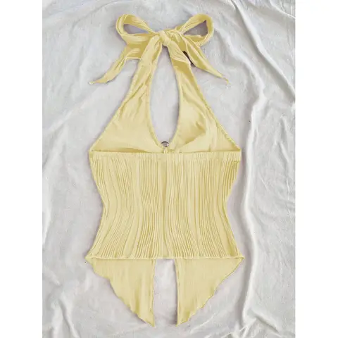 8 best sales röd halternecktopp - №2