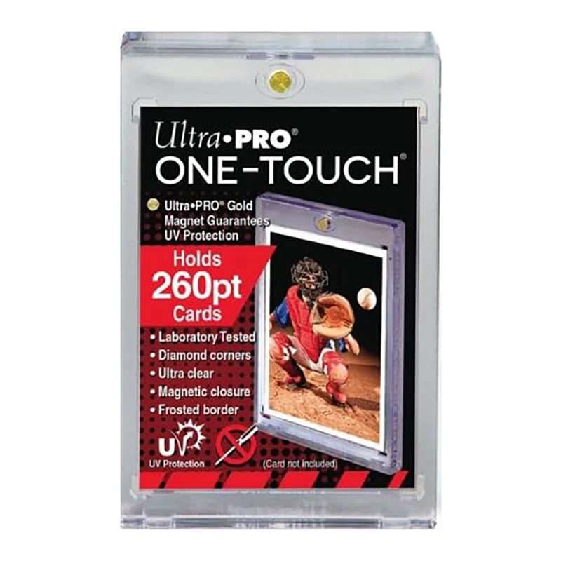 

Ultra Pro 260pt Magnetic One Touch Holders UV Protection, Fits Baseball & Sports Cards