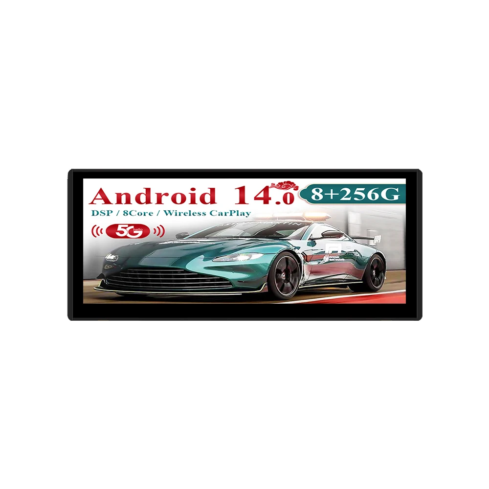 

12,3-дюймовый для Toyota Land Cruiser LC300 2022, автомобильный авто carplay, Android 14, радио, мультимедийный плеер, GPS-навигация, сенсорный головное устройство