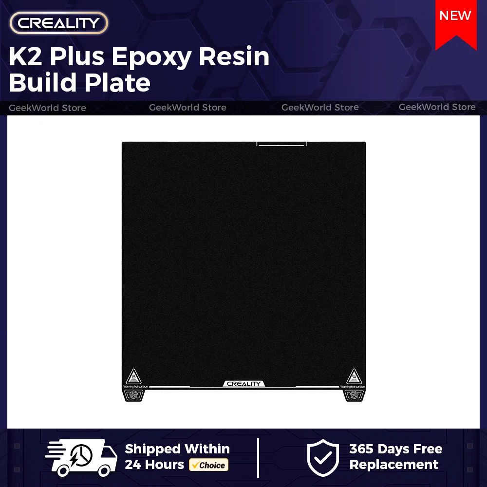 

Кондировочная пластина из эпоксидной смолы Creality K2 Plus, отличная адгезия, высокая прочность и износостойкость для новых деталей 3D-принтера K2 Plus