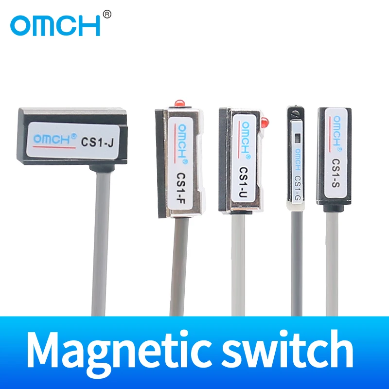 OMCH Automation magnetic proximity switch CS1-J magnetic DC / AC two-wire normally open magnetic switch