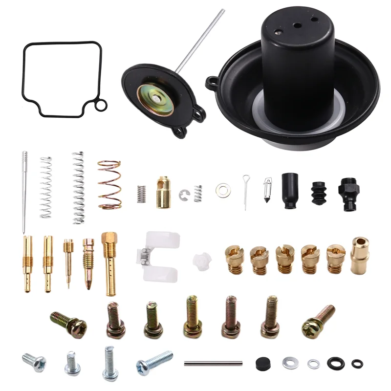 Carburetor Repair Kit For Honda Rebel 250/CMX 250/CA250 1985 - 2016 Single Carburetor Version With Plunger Assembly