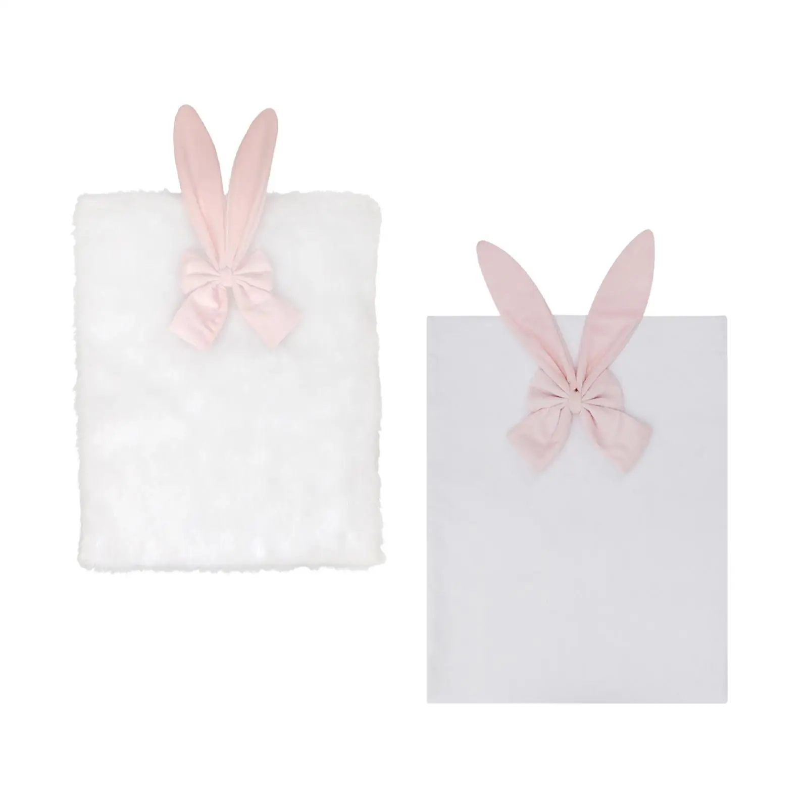 

Моющийся чехол на спинку стула с ушками кролика, плюшевый защитный чехол для обеденного стула, универсальный чехол-накидка в виде кролика для праздничных мероприятий и банкетов